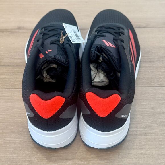 ADIDAS Duramo SL Black and Red Running/Walking Shoes - Men's 11 M - NEW with Box - Picture 6 of 8